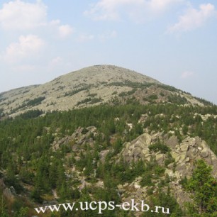 Гора Круглица - самая высокая гора Хребта Большой Таганай